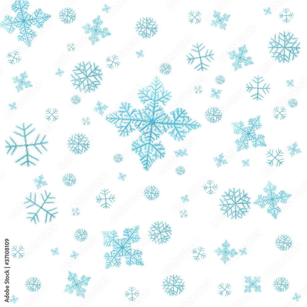 Snowflakes isolated Snowflakes isolated