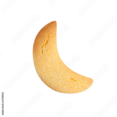 Homemade Biscuit. Moon shape.