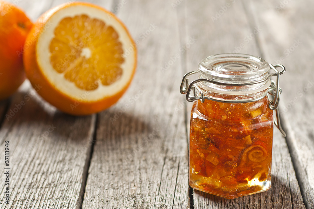 Orange peel jam Orange peel jam