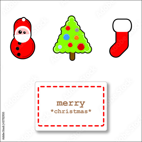 x-mas postcard