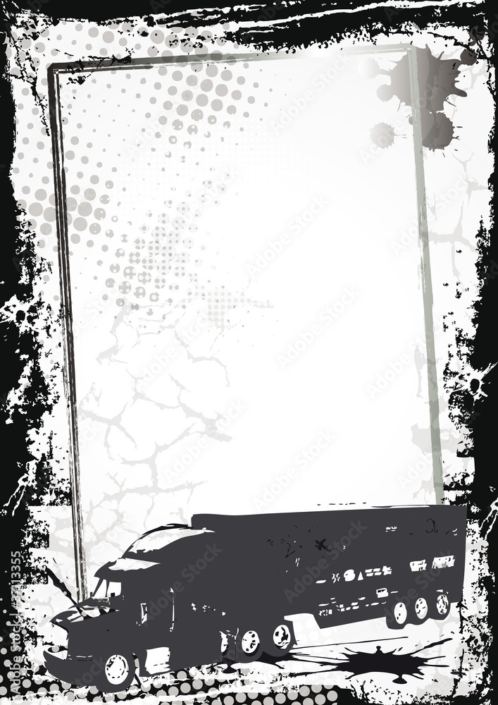 Obraz premium Dirty motor background