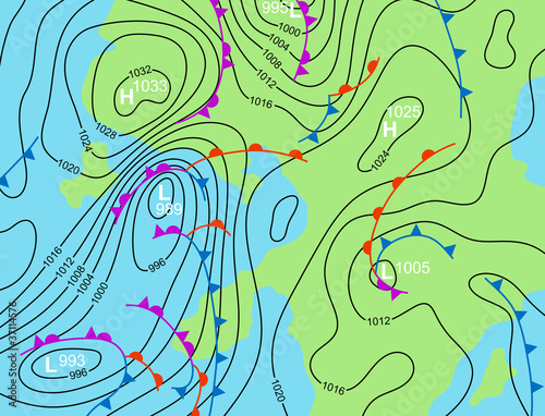 Weather system photo