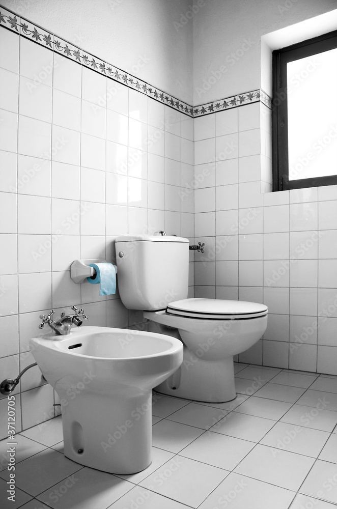 White Restroom White Restroom