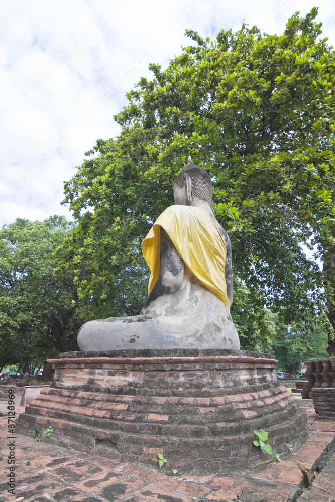 Obraz premium Buddha Status at Wat Yai Chaimongkol