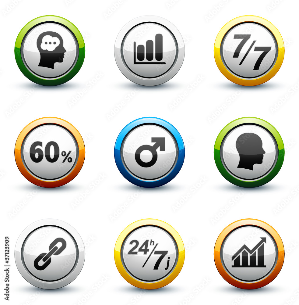 icône bouton internet