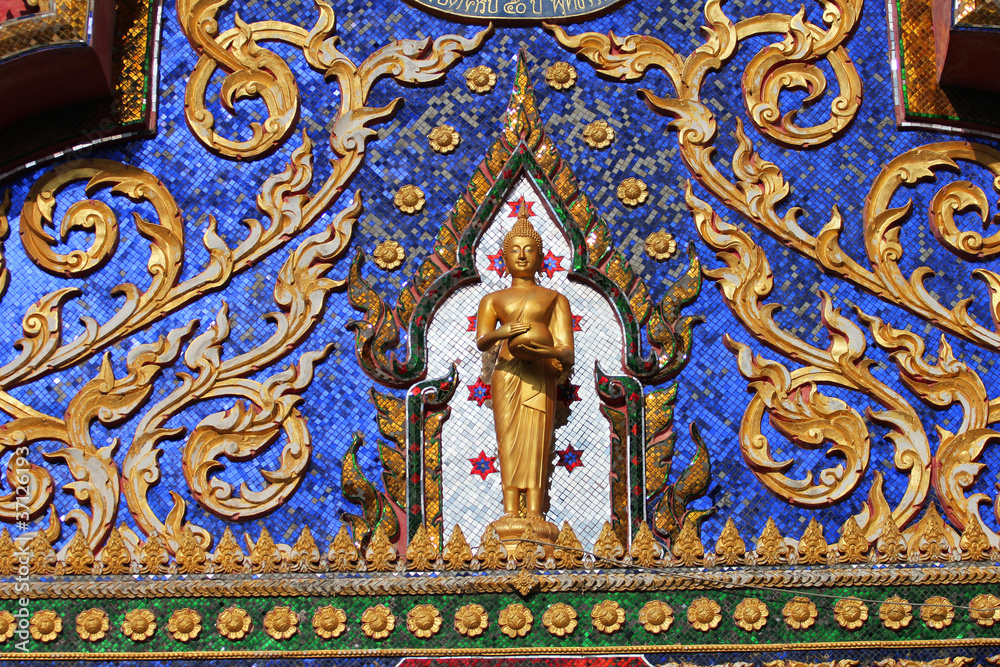 Buddhist temple, Thailand.