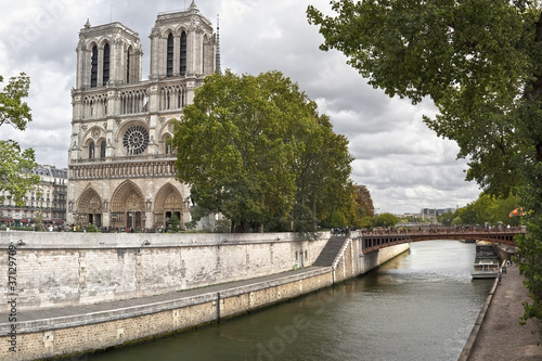 Notre Dame and Seine River