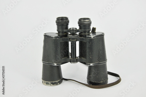 The old binoculars