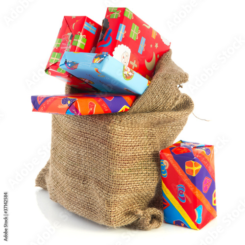 Bag full of Sinterklaas presents