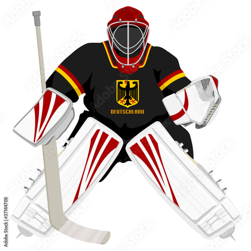 Team Germany hockey goalie