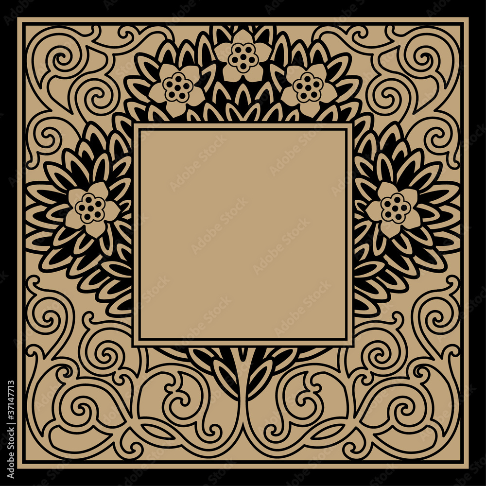 floral frame