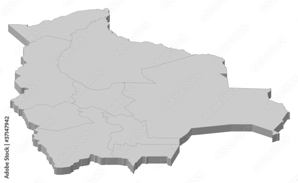Map of Bolivia Map of Bolivia