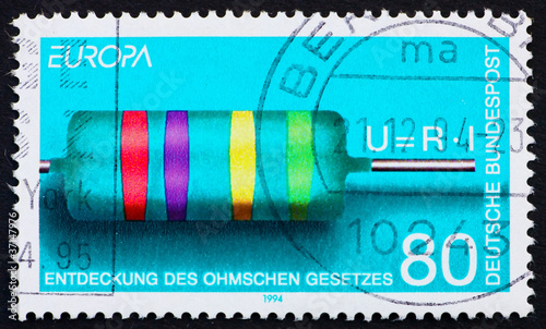 Postage stamp Germany 1994 Georg Simon Ohm