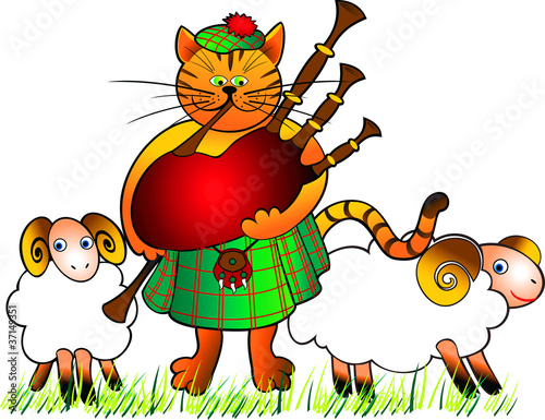 cat-bagpiper