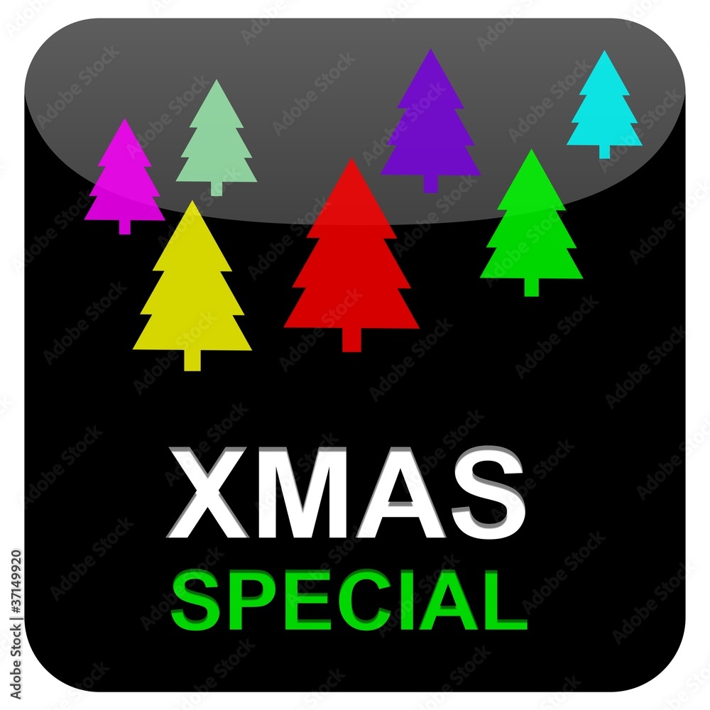 Obraz premium Web Button - XMas Special
