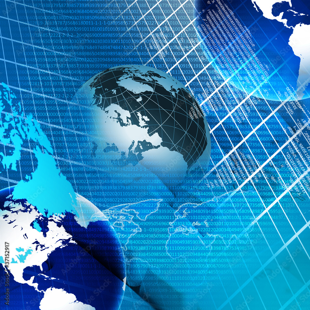 Global financial color charts and graphs Global financial color charts and graphs