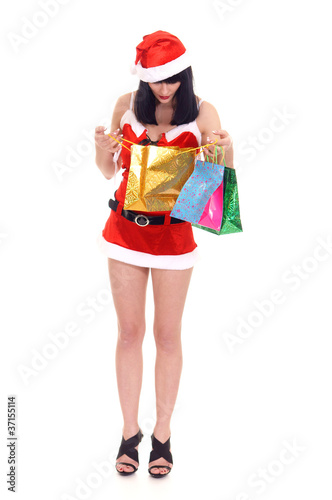 snow maiden on shopping
