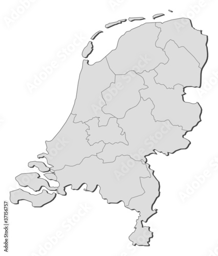 Map of Netherlands