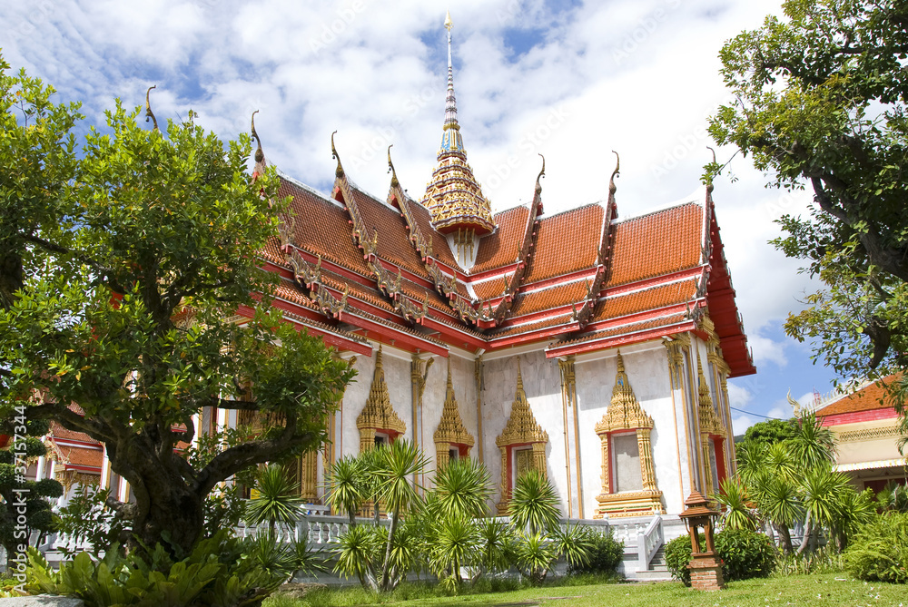 Obraz premium temple church Chalong