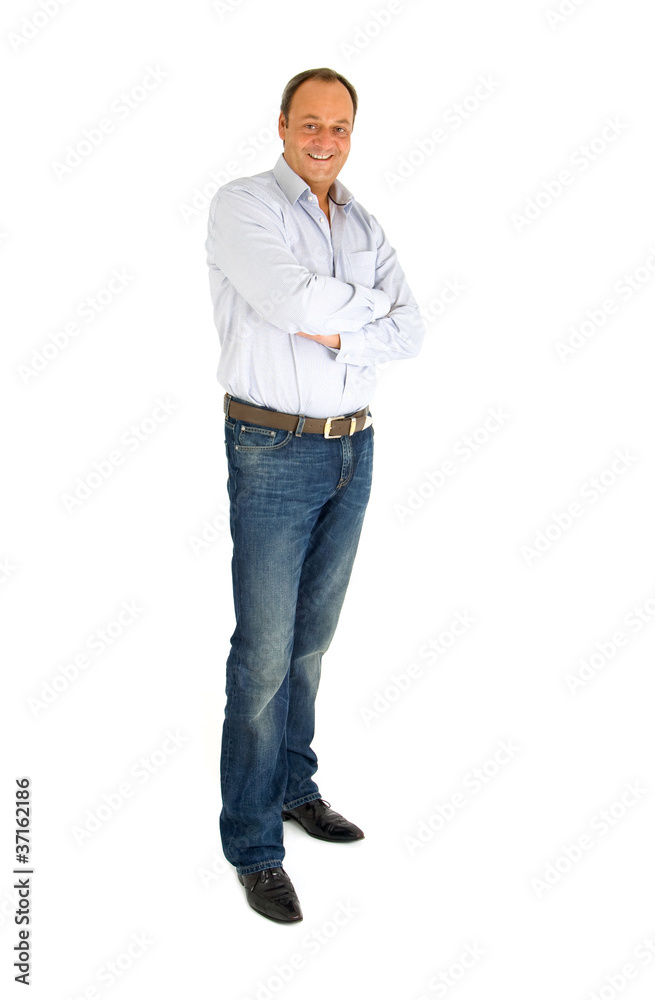 Freundlicher Mann Freundlicher Mann
