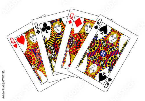queens poker