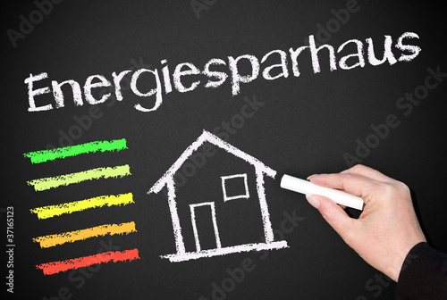 Energiesparhaus oder Haus mit Energieeffizienz