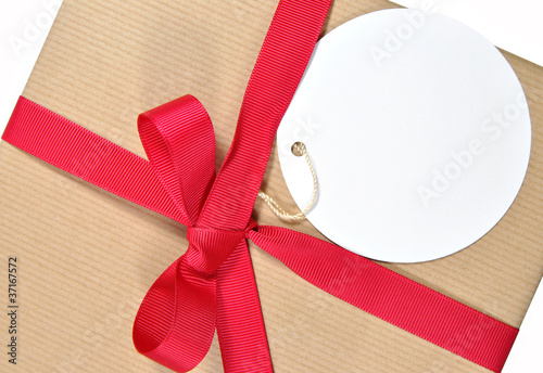 Gift with tag