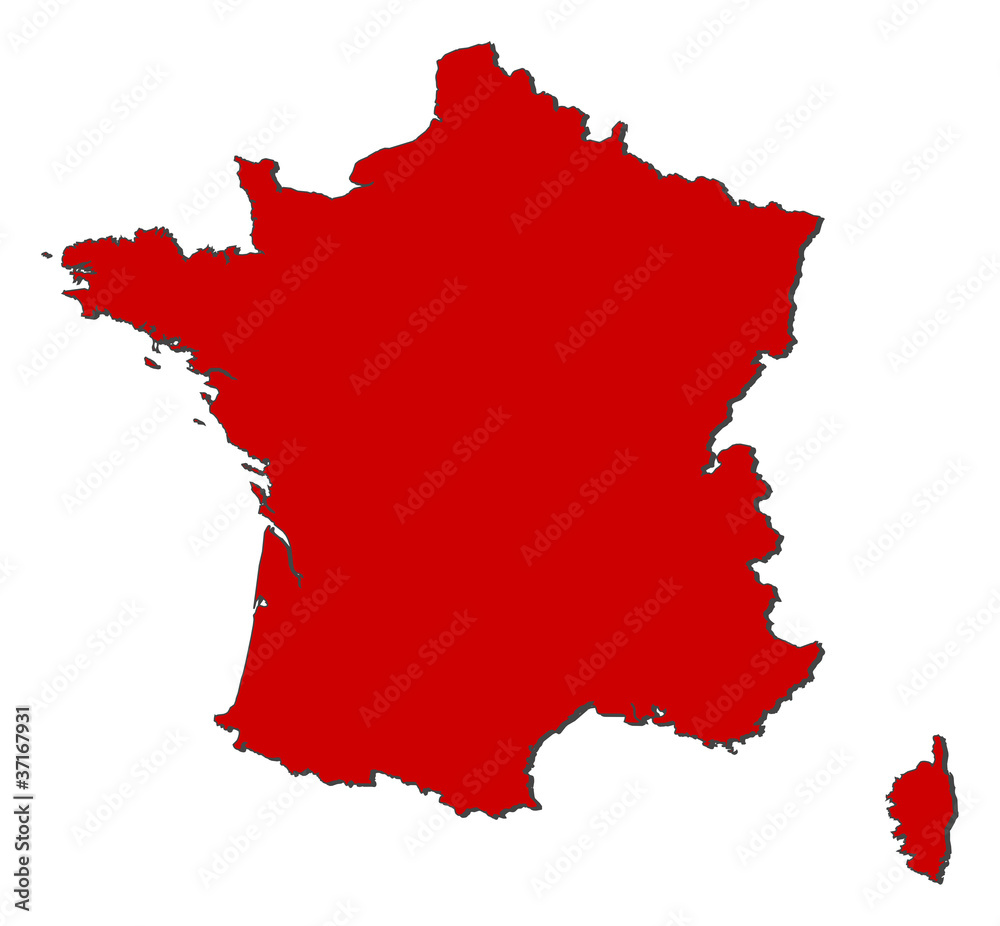 Map of France