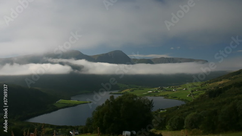 Time Lapse Clouds over Vesteralen, Norway photo