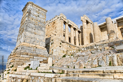 Entrance to Acropolis - Propilea in Athens
