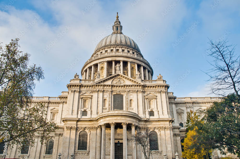 Saint Paul Cathedral at London, England