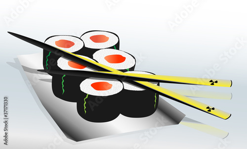 Sushi oder Radionuklid-Appetizer