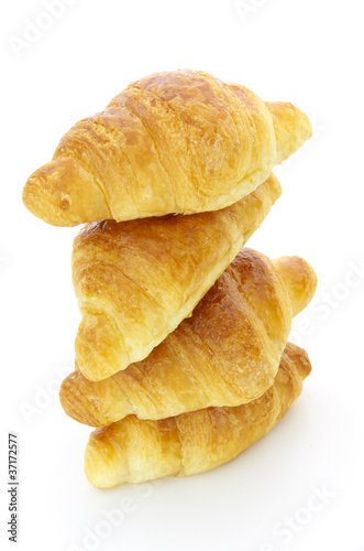 A pile of Croissant