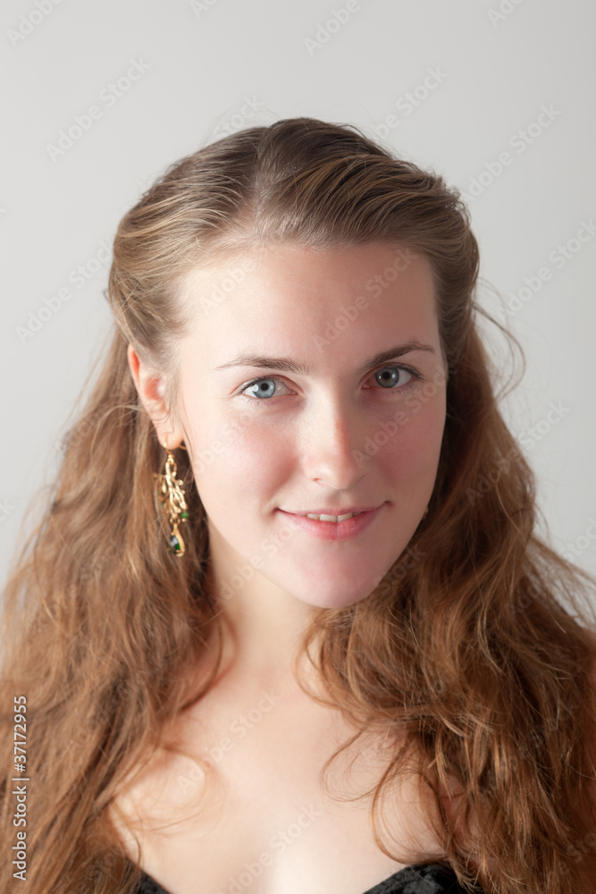 Portrait of the beautiful girl Portrait of the beautiful girl