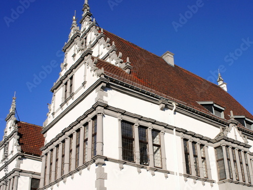 Historische Rathaus von PADERBORN   Westfalen