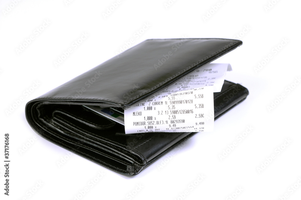 Wallet and bills of sale Wallet and bills of sale