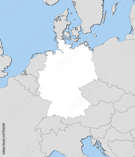 Map of Germany