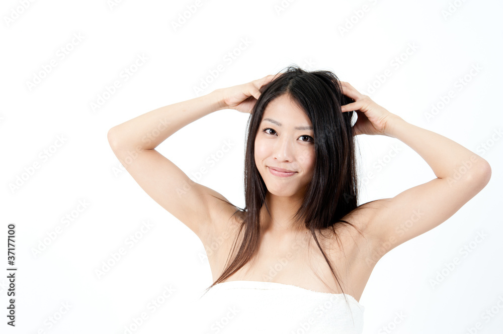 attractive asian woman with black long hair attractive asian woman with black long hair