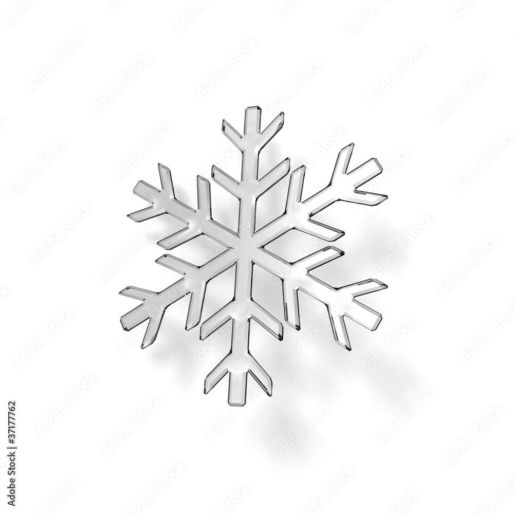 Glass snow Glass snow