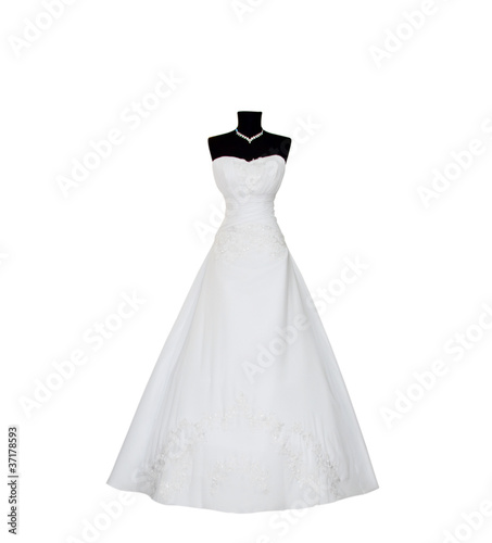 Canvas-taulu wedding dress