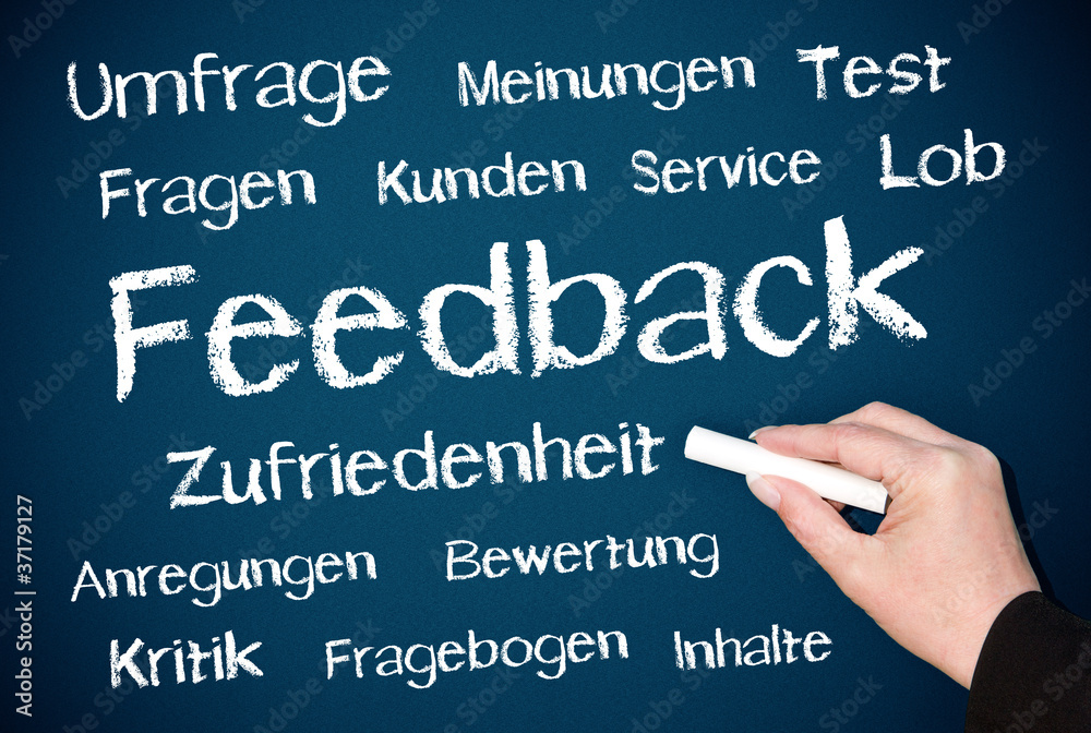 Feedback und Umfrage