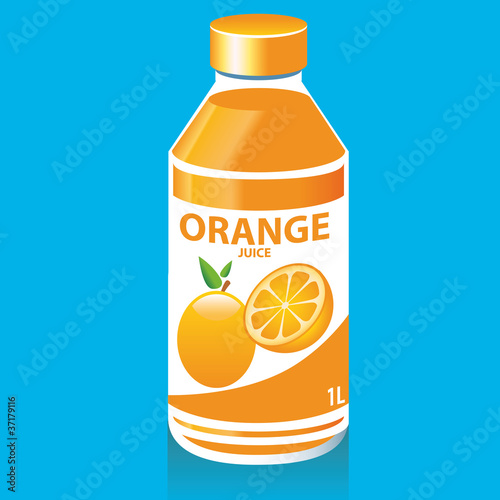 Bottle of Orange Juice