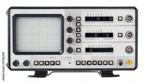 Old abstrct  oscilloscope