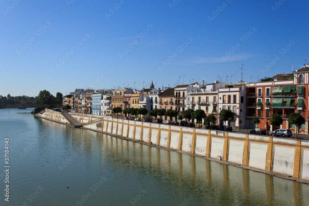 The quarter of Triana in Seville
