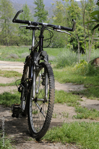 Bicicleta, zona rural