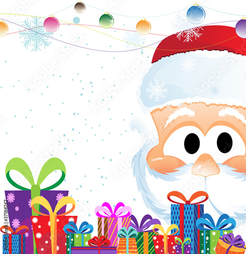 Santa Claus and Christmas gifts