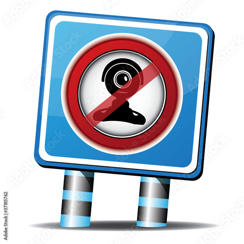 STOP WEB CAMERA ICON
