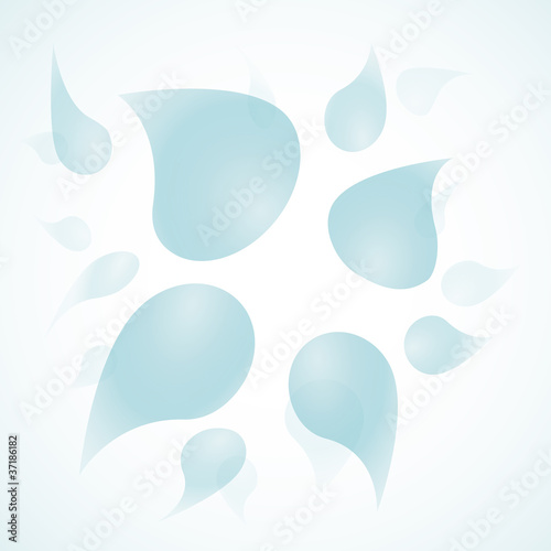 abstract background with water drops # Vector