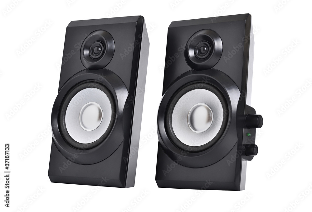 Fototapeta premium Stereo speakers
