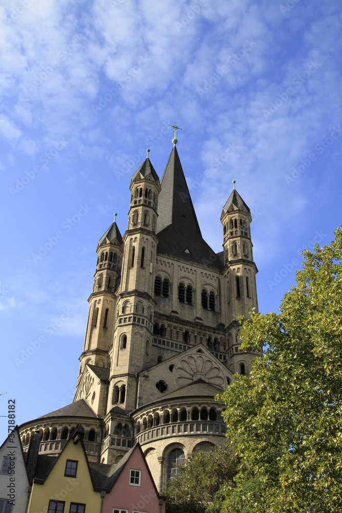 Groß Sankt Martin Kirche in Köln